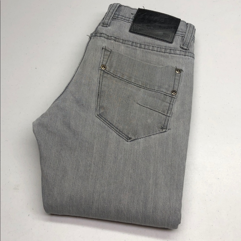 WEST 49 GRAYWASH JOEY SLIM STRAIGHT JEANS 28x32 ⭐️